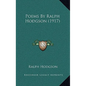 Poems by Ralph Hodgson (1917) - Hardcover