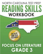 NORTH CAROLINA TEST PREP Reading Skills Workbook Focus on Literature Grade 3: Preparation for the End-of-Grade ELA/Reading Assessments - Paperback
