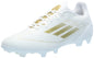 adidas Mens F50 League Firm/Multi Ground Sneaker White/Gold Metallic/White 11