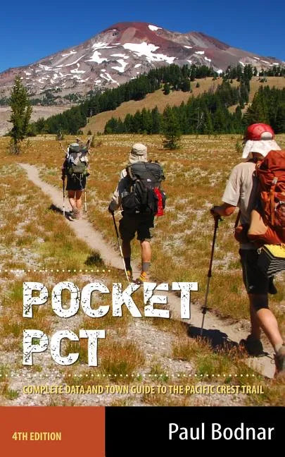 Pocket PCT: Complete Data and Town Guide - Paperback