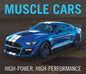 Muscle Cars: High-Power, High-Performance - Hardcover