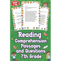 Reading Comprehension Passages and Questions 7th Grade: Unlock Your Child's Potential with Engaging 7th Grade Reading Passages & Questions! Dive into - Paperback