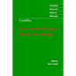 Condillac: Essay on the Origin of Human Knowledge - Hardcover