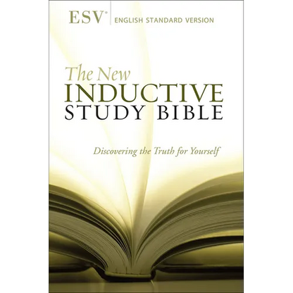 New Inductive Study Bible-ESV - Hardcover