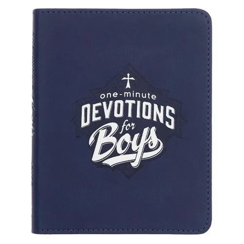 One-Minute Devotions for Boys - Leather