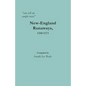 "can tell an ample story": New-England Runaways, 1769-1773 - Paperback