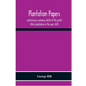 Plantation Papers: Containing A Summary Sketch Of The Great Ulster Plantation In The Year 1610 - Paperback
