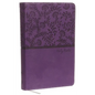 NKJV, Deluxe Gift Bible, Imitation Leather, Purple, Red Letter Edition - Imitation Leather