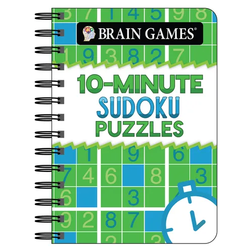 Brain Games - To Go - 10 Minute Sudoku - Spiral