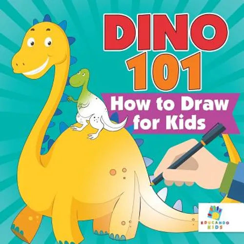 Dino 101 How to Draw for Kids - Paperback