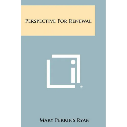 Perspective for Renewal - Paperback