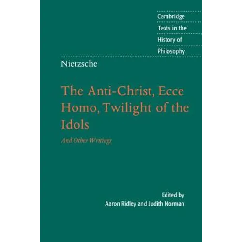Nietzsche: Anti-Christ, Ecce Homo - Paperback