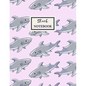 SHARK Notebook: Composition Book: Wide Ruled - Paperback