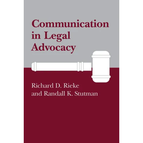 Communication in Legal Advocacy - Paperback
