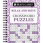 Brain Games - Relax and Solve: Crossword Puzzles (Pattern Cover) - Spiral
