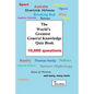 The World's Greatest General Knowledge Quiz Book: 10,000 questions - Paperback
