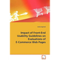 Impact of Front-End Usability Guidelines on Evaluations of E-Commerce Web Pages - Paperback