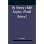 The Itinerary Of Rabbi Benjamin Of Tudela (Volume I) Text, Bibliography, And Translation - Hardcover