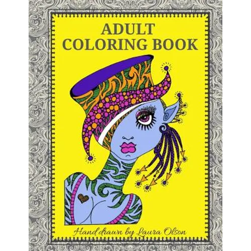 Adult Coloring Book - Paperback