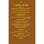 The Late War between the United States and Great Britain: Rogershaven Facsimile Edition - Hardcover