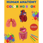 Human Anatomy Coloring Book for Kids: Human Body Coloring Sheets, Great Gift for Boys & Girls, Ages 4, 5, 6, 7, and 8 Years Old Children's Science Boo - Paperback