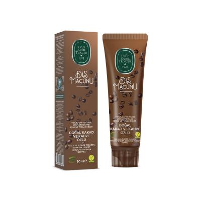 EyŸp Sabri Tuncer Natural Cocoa & Coffee Extract Toothpaste - SLS Free, Whitening & Gluten Free Oral Care - 3.04 fl oz
