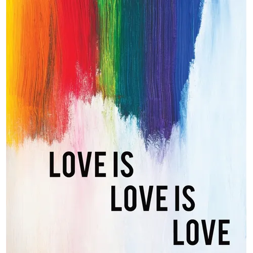 Love is Love Wedding Guest Book - Hardcover