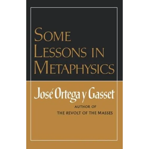 Some Lessons in Metaphysics - Paperback