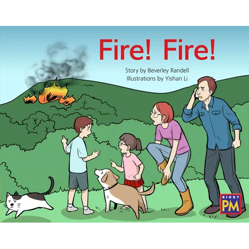 Fire! Fire!: Leveled Reader Yellow Fiction Level 8 Grade 1 - Paperback