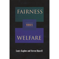 Fairness Versus Welfare - Paperback