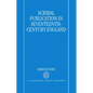 Scribal Publication in Seventeenth-Century England - Hardcover