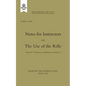 Notes for Instructors on The Use of the Rifle, October 1918 - Paperback