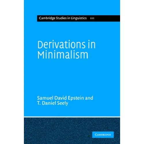 Derivations in Minimalism - Paperback