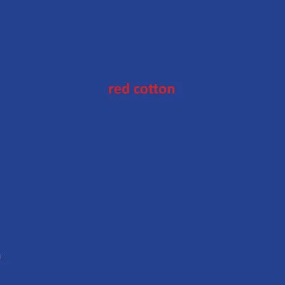 Red Cotton - Paperback