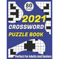 2021 Crossword Puzzle Book: 2021 Senior's Crossword Book For Mum And Dad To Enjoy Time With Brain Games For Puzzle Lovers - Paperback
