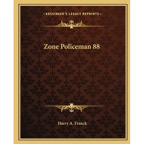 Zone Policeman 88 - Paperback
