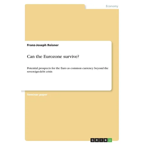 Can the Eurozone survive?: Potential prospects for the Euro as common currency beyond the sovereign-debt crisis - Paperback