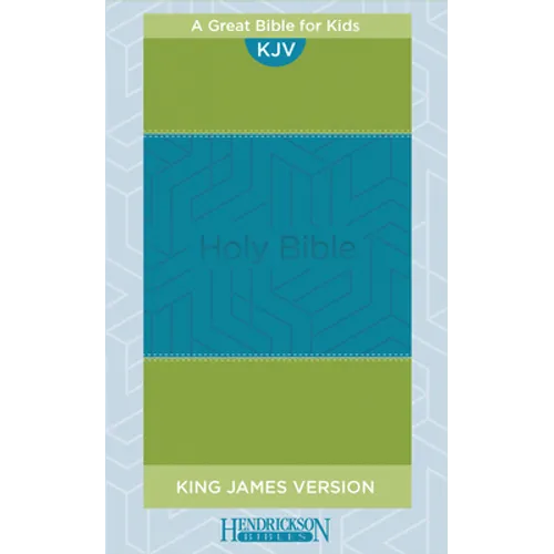 KJV Kids Bible (Flexisoft, Blue/Green, Red Letter) - Imitation Leather