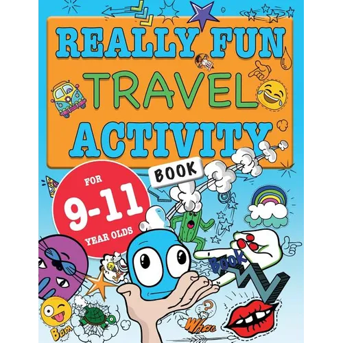 Really Fun Travel Activity Book For 9-11 Year Olds: Fun & educational activity book for nine to eleven year old children - Paperback