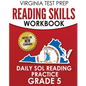 VIRGINIA TEST PREP Reading Skills Workbook Daily SOL Reading Practice Grade 5: Preparation for the SOL Reading Tests - Paperback