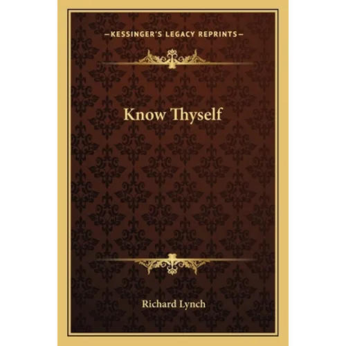 Know Thyself - Paperback