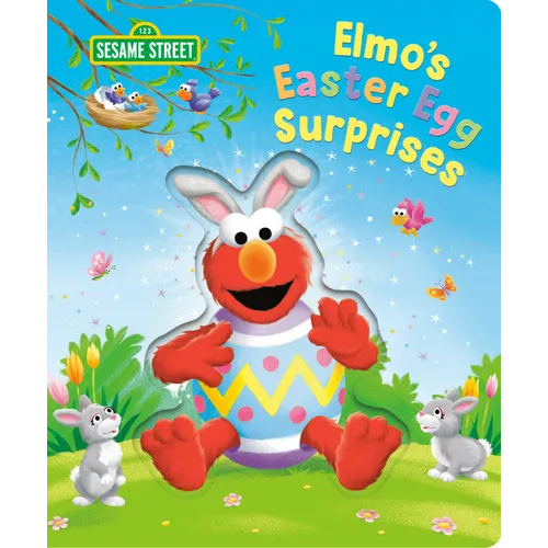 Elmo's Easter Egg Surprises (Sesame Street) - Board Book