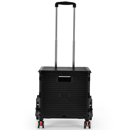 Costway Foldable Utility Cart for Travel and Shopping
