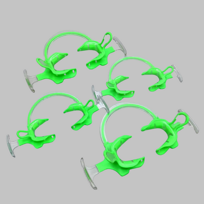 Dental Retractor K02 - Oral Cheek & Lip Retractor (2-Pack) Green
