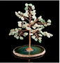 Handicraft Amethyst Crushed Stone Fortune Tree Decoration