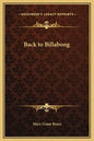 Back to Billabong - Hardcover