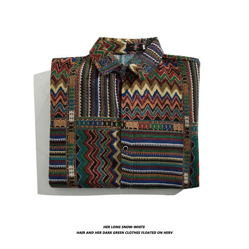 High-end Korean-style Trendy Loose-fit Casual Shirt