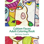 Cubism Faces: Adult Coloring Book - Paperback
