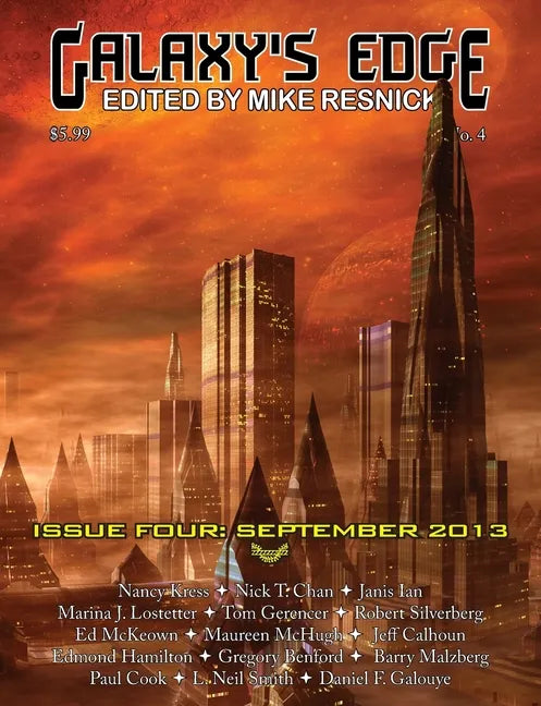 Galaxy's Edge Magazine: Issue 4, September 2013 - Paperback