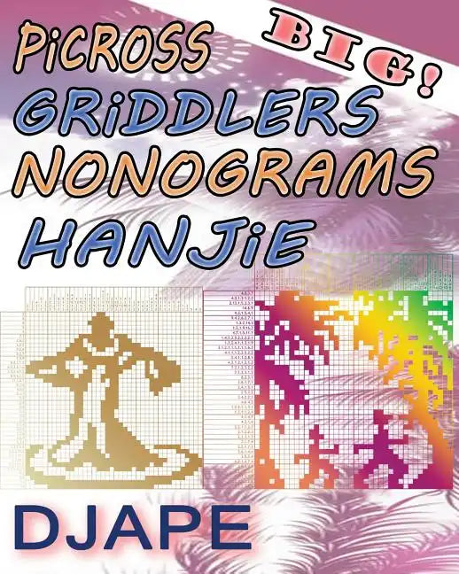 BIG Picross Griddlers Nonograms Hanjie - Paperback